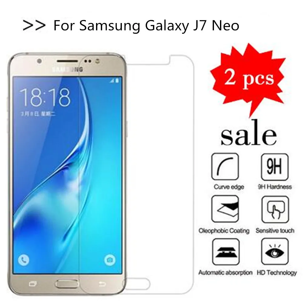 2 шт. стекло для Samsung Galaxy J7 Neo SM J701M/DS защита экрана из закаленного стекла Duos NXT