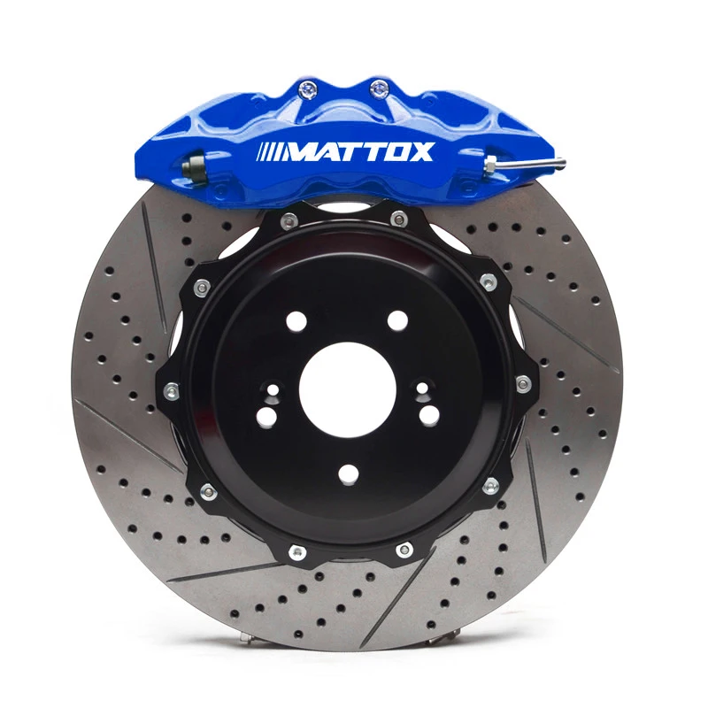 Mattox Big Brake Kit Front 2-Piece Forged 6POT Caliper Slotted and Drilled Rotor 355x32mm For Benz C-Class W204 207-2014 | Автомобили и