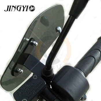 

Moto Windscreen For hood deflector gsr 600 kawasaki versys 650 suzuki bandit 600 Universial Motorcycle Windshield Deflector Cafe