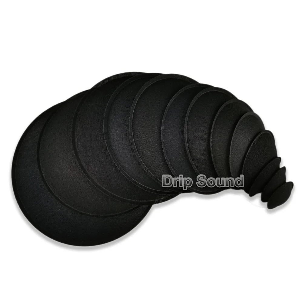 A Pair/2 PCS 64mm Replace Textile Subwoofer/ Bass Speaker Dome Dust Cap CAP 