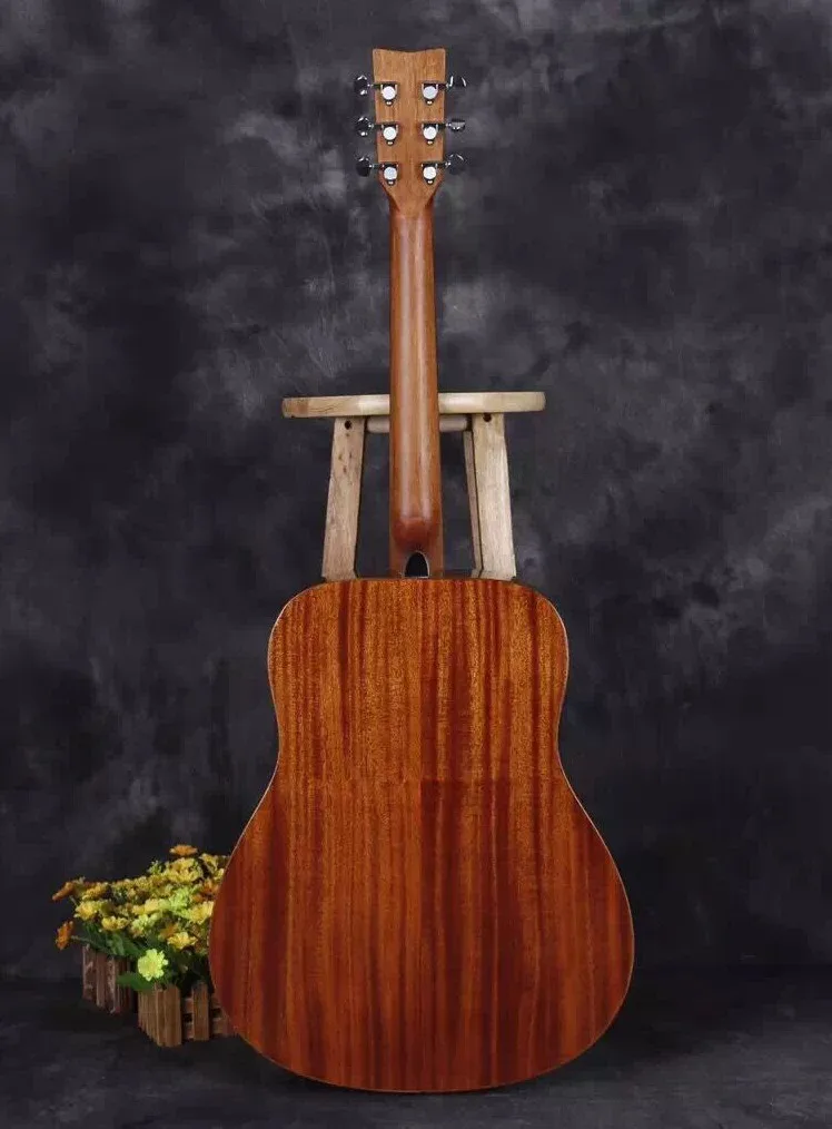 FG850 YAMA Акустическая гитара из массива красного дерева Акустическая гитара