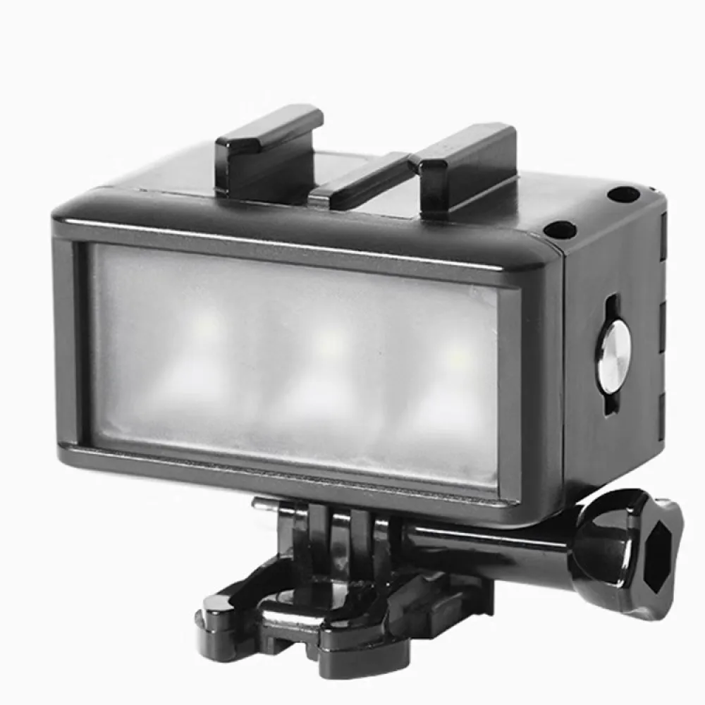 Подводная съемка Дайвинг заполняющий свет Gopro фонарь для дайвинга оборудование Спорт на открытом воздухе фото основные Водонепроницаемые светодиодные фонари