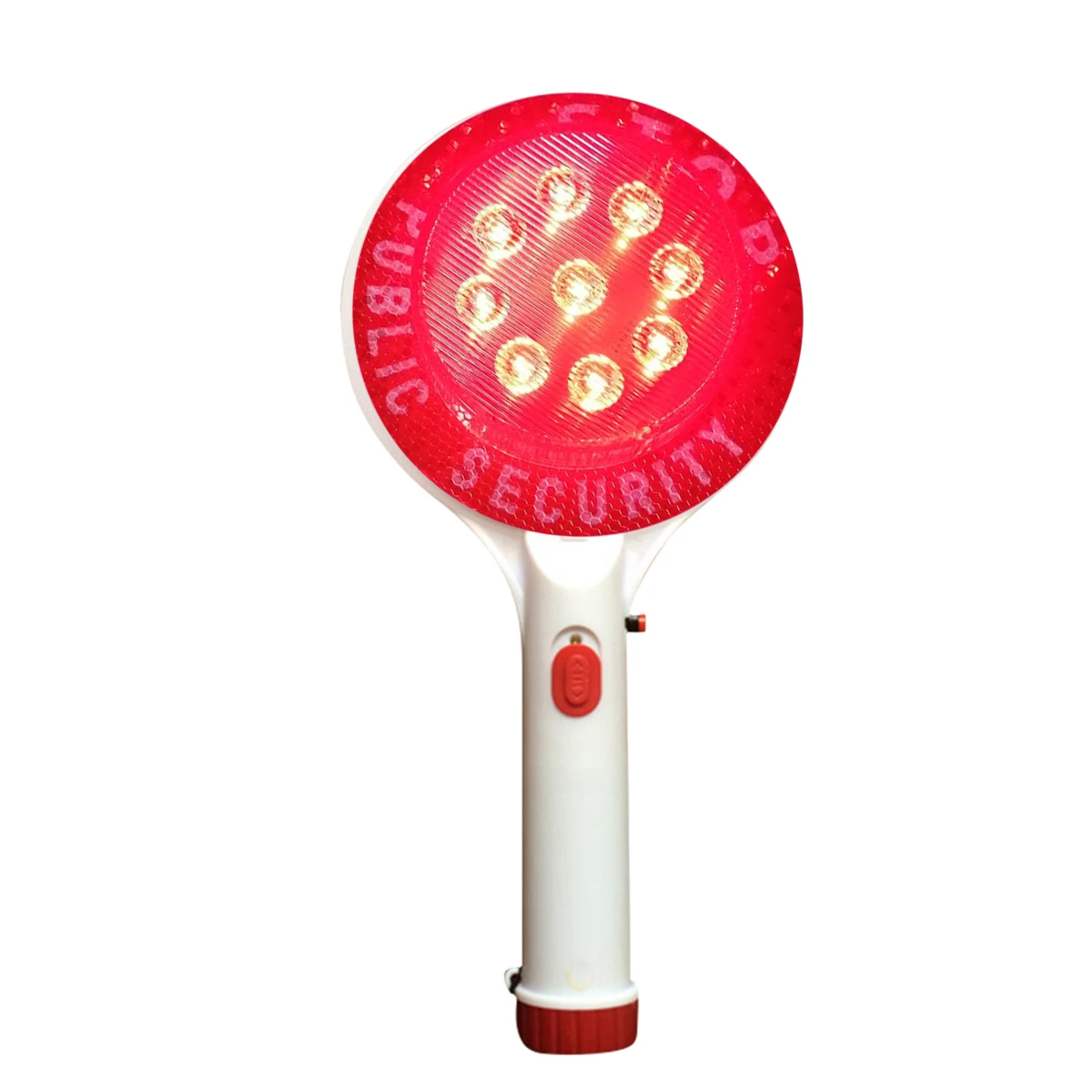 Rechargeable Traffic Sign Handheld LED Stop Light Car Warning Flashlight​ For Control Blocked Road Free Shipping | Безопасность и