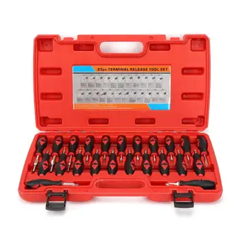 

23pcs Universal Automotive Wire Terminal Removal Tool Connector Pin Remover Extractor Tool Kit