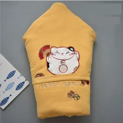 

Baby Quilt Baby Blankets Newborn Baby Sleeping Bag Cotton Cover Baby Swaddle Baby Bath Autumn and Winter 85 * 85CM