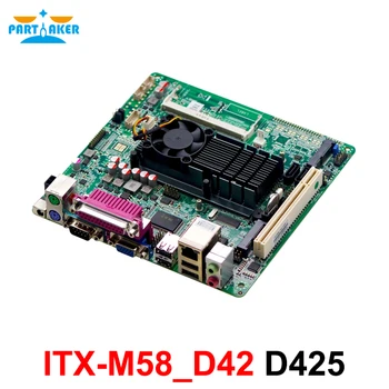 شراءلوحة رئيسية Itx صغيرة الصانع الساخن بيع اتوم D425 اللوحة الأم الصناعية بدون مروحة POS اللوحة الأم