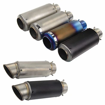 

Stainless Stee Motorcycle Exhaust Muffler DB Killer For benelli trk 502 accessories tnt 300 leoncino bn302 trk 502 302