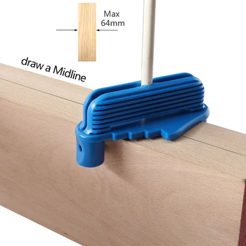 

Center Finder Line Scriber Hand Tools Marking Tool Fits Standard Wooden Pencils Woodworking Tools Center Scriber Contour Gauge
