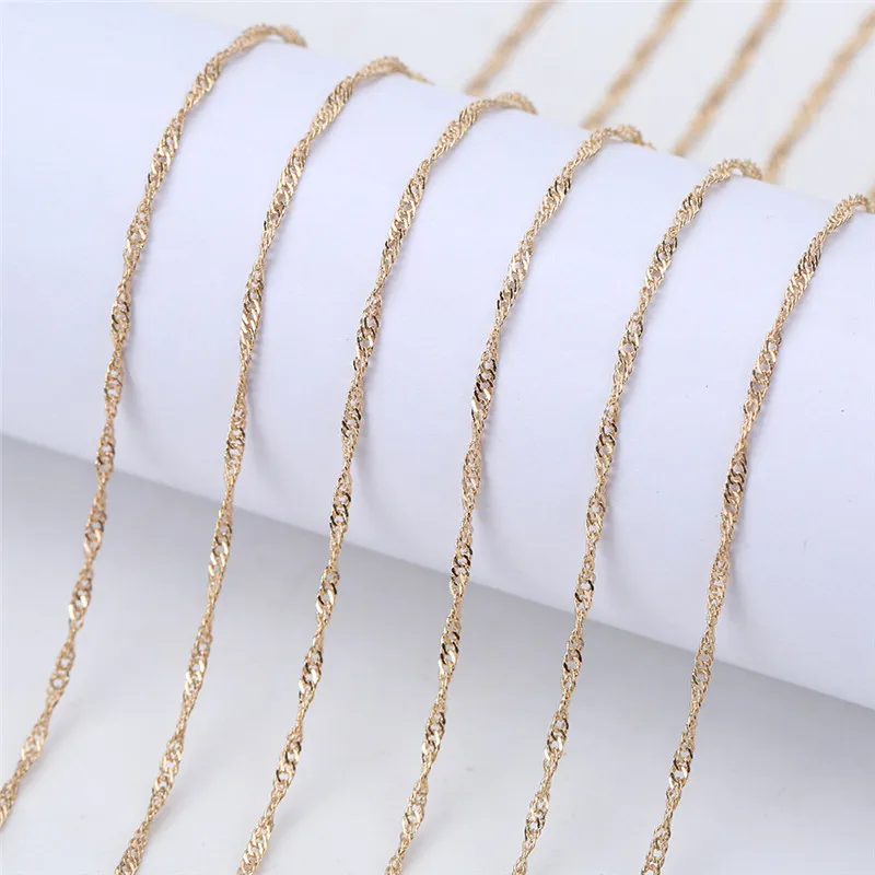 Gold and Silver Link Chains - 5m Bulk