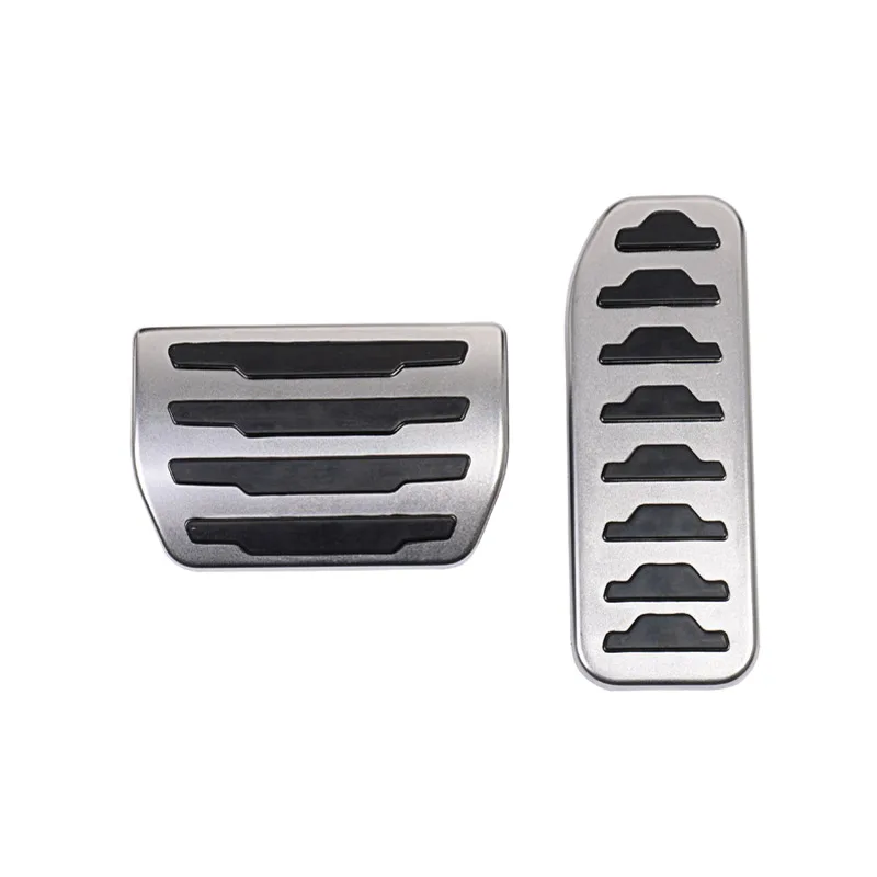 

For Freelander 2 AT Car Accessories Pedal Cover For Brake And Accelerator Pedal Pads Cover Aluminum alloy Parts 07-15