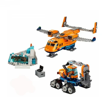 

NEW City Arctic Air Transportation Compatible With lepining Citys 60196 Building Blocks Sets Model Toys Children Christmas Gift