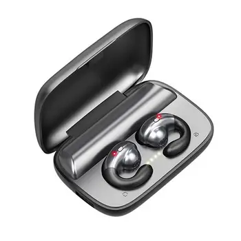 

S19 TWS Hanging Ear Bone Conduction bluetooth 5.0 Sports Handsfree Earphone Headphones