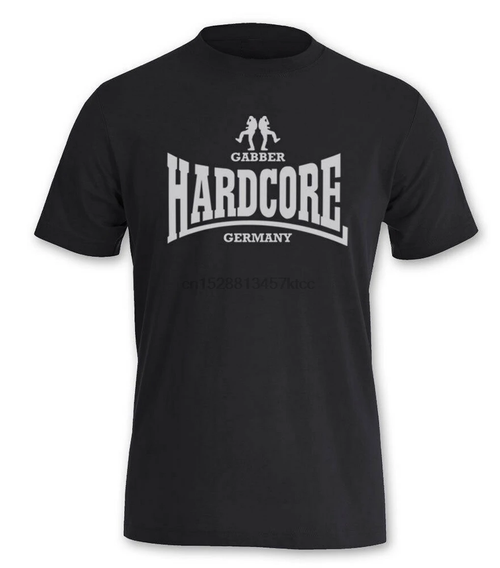 Футболка Hardcore Gabber Германия Speedcore Hakke Terror Hardstyle Frenchcore графическая
