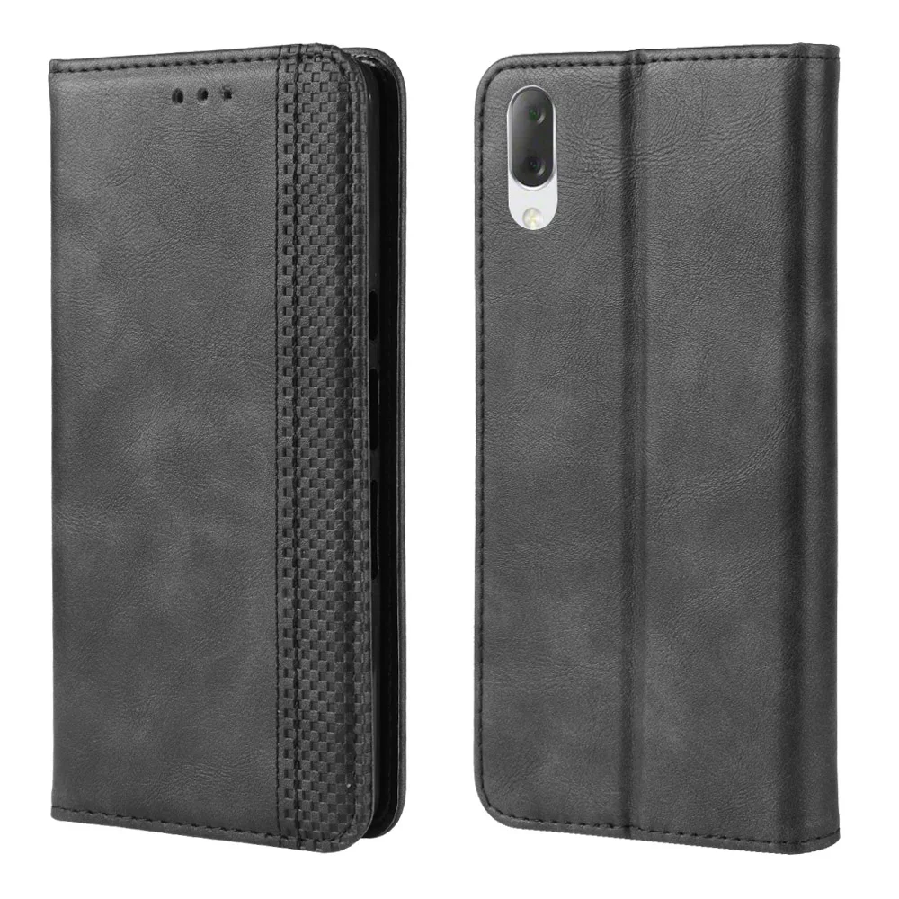 Магнитный винтажный кожаный чехол Премиум Coque для sony Xperia L3 I3312 I3322 I4312 чехол 5,7 дюймов флип фривольный анти-осенний чехол