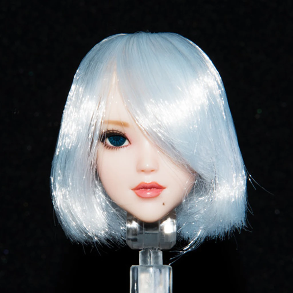 Масштаб 1/6 красивая женская голова для тела Kumik CY CG 12 дюймов | Игрушки и хобби