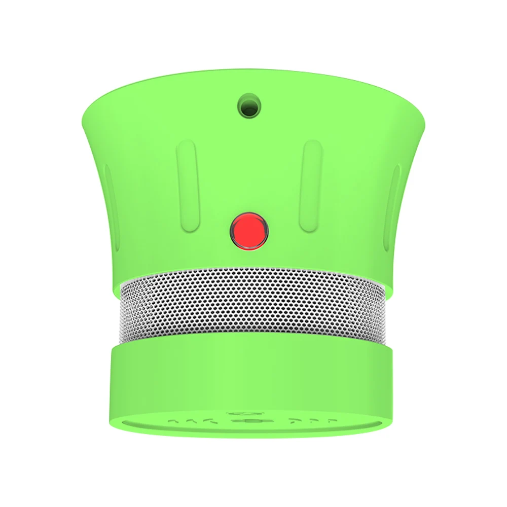 2x green color CPVan FSD001 2 шт./лот, мини детектор дыма, датчик дыма, сертифицированный CE, датчик дыма, 5 лет, Срок службы батареи, rookmelder, пожарная сигнализация - Цвет: 2x green color