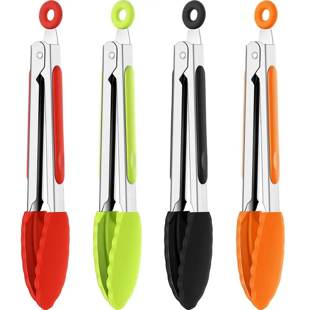 https://ae01.alicdn.com/kf/Hce633d63700e4026a497c53aac03da09F/Silicone-Tongs-Multi-Color-Heavy-Duty-Non-Stick-Mini-7-9inch-Stainless-Steel-Silicone-BBQ-and.jpg