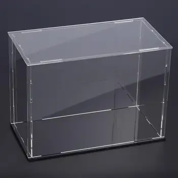 

1 Set Acrylic Assembly Model Display Box Clear Animation Model Protection Box
