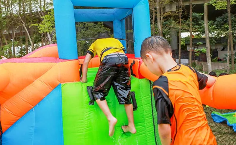 Water slide with cannon (2)