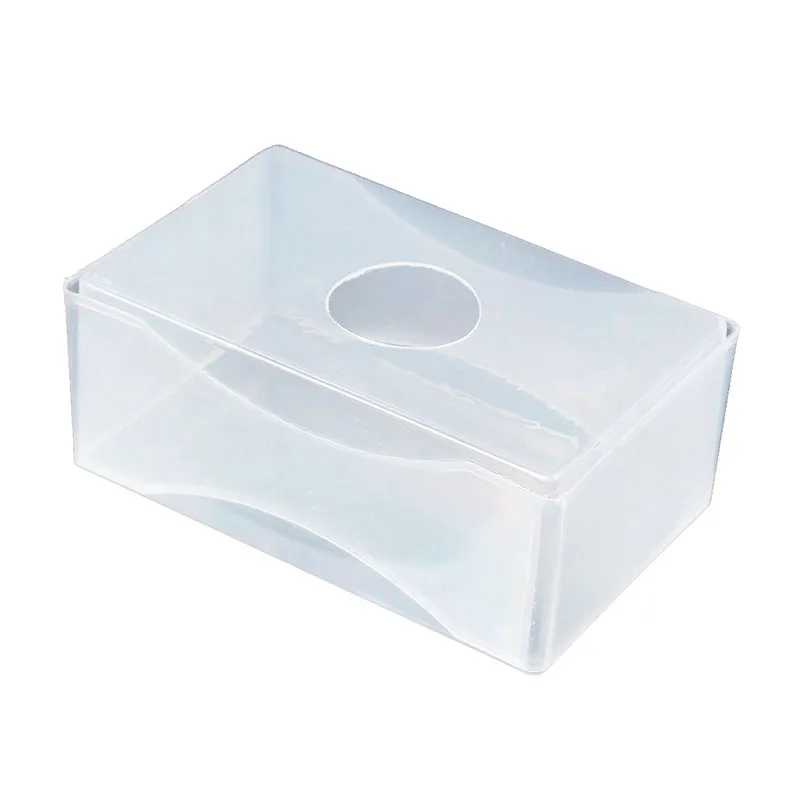 Горячая-10 x коробка для визиток Пластиковые футляры прозрачные ремесленные бусины ящики для хранения контейнеров белый