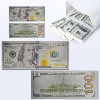 

$100 US Sliver Banknotes Dollar Collectible Gift Currency World Banknote