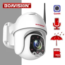 1080P Беспроводная Мини PTZ IP wifi камера скорость купольная 2MP CCTV ip-камера безопасности ONVIF Открытый ИК 30 м двухстороннее аудио P2P приложение CamHi