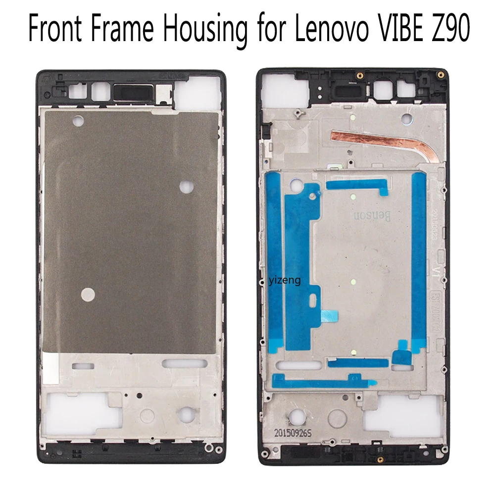 Крышка корпуса для Lenovo VIBE Z90 Z90a40 с рамкой ЖК-экрана и 3M клейкими запасными частями