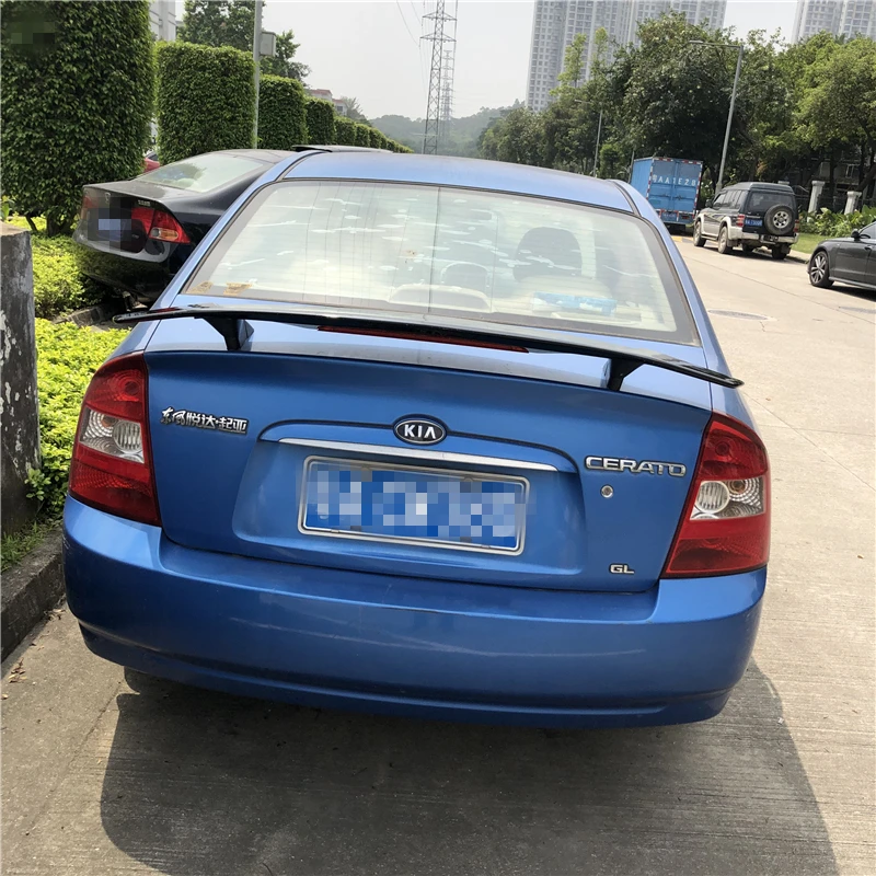 Спойлер для KIA CERATO 2006 2018 высококачественный спойлер TF из ABS материала заднее крыло