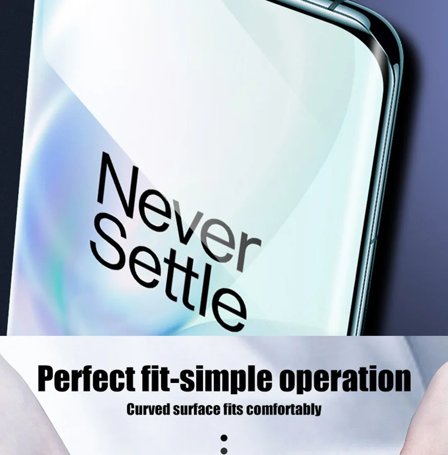 4PCS Hydrogel Film creen Protector For OnePLus 6T 7 8 9 Pro 8 Lite 9R Full Cover Soft Screen Protector For OnePLus Nord N10 N100 iphone screen protector