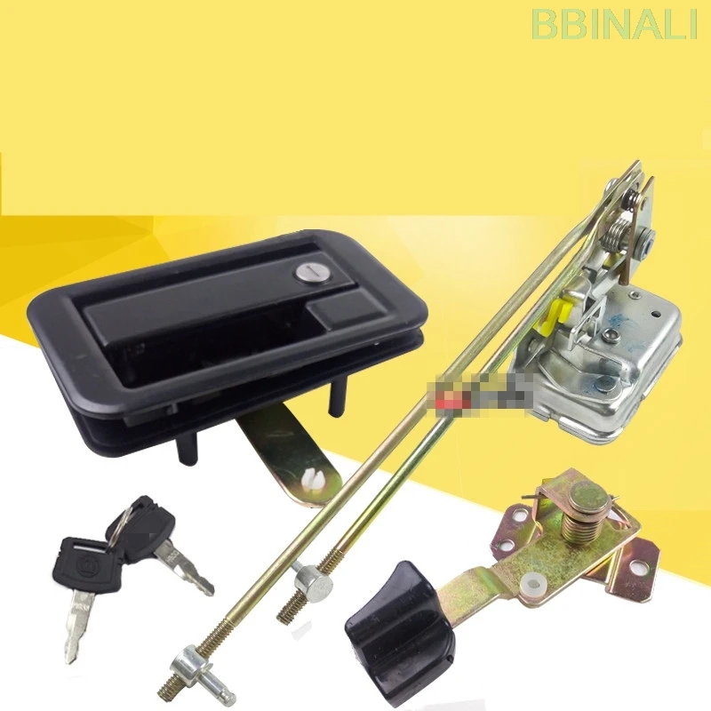 Для SANY SY 215 225 235 285-9 8S замок двери кабины в сборе внутренняя и внешняя ручка