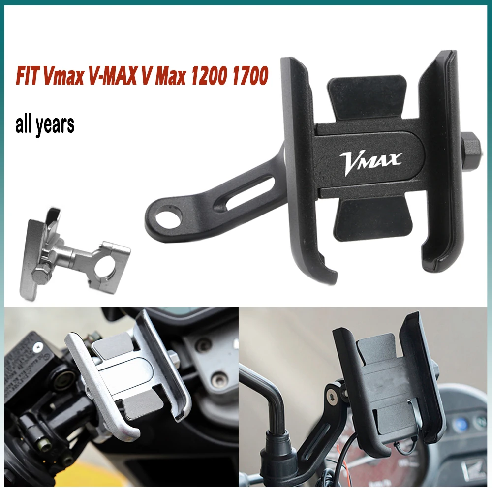 

Для Vmax V-MAX V Max 1200 1700 держатель для руля GPS подставка кронштейн аксессуары для мотоциклов