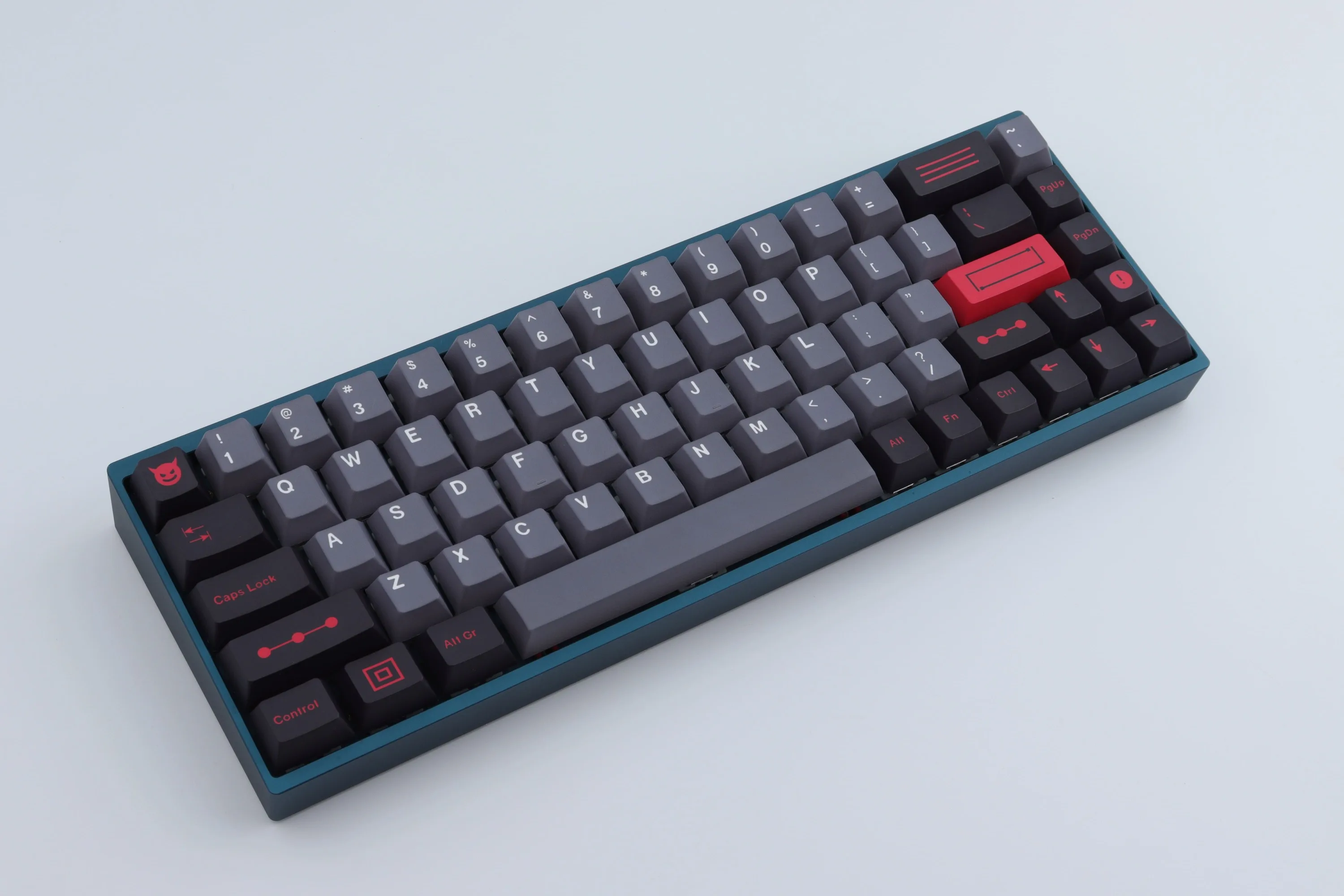 Dolch Keycaps, Cereja Perfil PBT, DYE-SUB, 129 Chaves