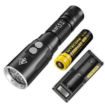 

NITECORE DL20 Submersible Diving Torch CREE XP-L HI V3 max 1000lm throw 223 meter dive Flashlight underwater 100m waterproof