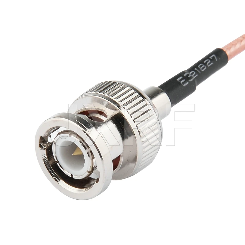 Eonvic Microdot M5 a BNC maschio Cavo sensore di accelerazione delle vibrazioni Cavo di segnale a basso rumore 10-32UNF (angolo retto BNC-dritto M5, 50 cm