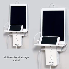 Высокое качество разъем полка 8-Порты и разъёмы Стабилизатор напряжения настенная розетка с ножными креплениями мульти-Функция заглушка розетки паяльная станция