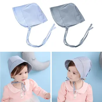 

2019 Baby Hat Summer Vintage Infant Bonnet Hat Adjustable Toddler Girls Lovely Beanie Infant Hat Photo Props