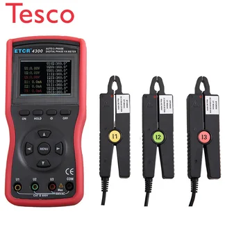 

ISO CE ETCR4300 Intelligent 3 phase Voltage ampere Meter