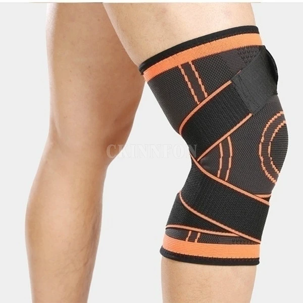 50Pcs/Lot Knee Support Professional Protective Sports Knee Pad Breathable Bandage Knee Brace Basketball Tennis Cycling