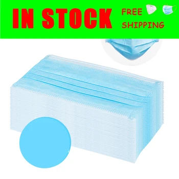 

Face Mouth Masks High Quality 3 Layers Protective Masks Anti Prevent Dust Formaldehyde Bacteria Mask