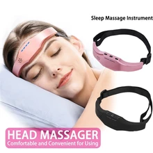 Electric Head Massager Sleep Monitor Migraine Relief Massager Insomnia Therapy Release Stress Sleep Therapy Device Sleeping