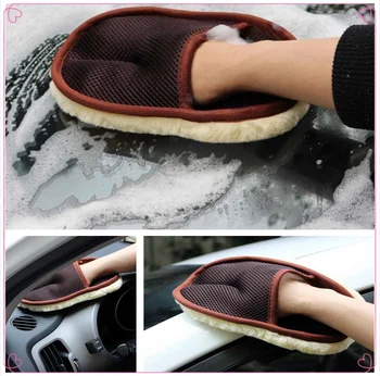 

Car Washing Gloves Cleaning Washer Cloth towels FOR Mercedes Benz E53 C63 C43 C-Class AMG GL550 F800 A200 ML500 ML350 GL450