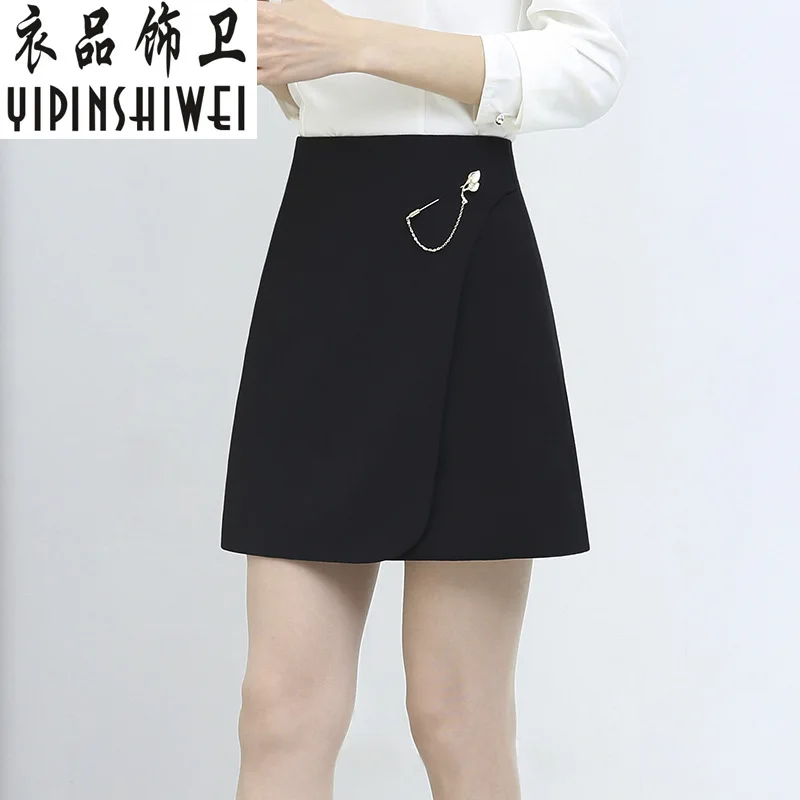 

A- line Skirt Female Spring 2020 New Style High Waist Skirt Skirt Skirt A- type Short Skirt Skirt Skirt Women's Spring And Autum