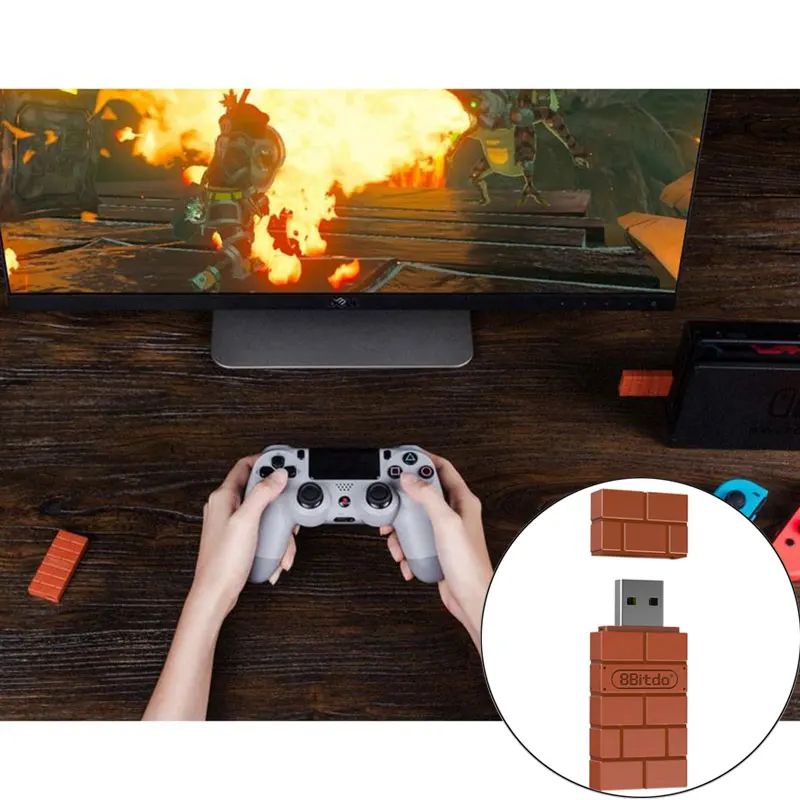 

Mini 8Bitdo for Xbox One Controller USB Wireless Bluetooth Adapter Gamepad Receiver For Windows Mac Switch Nintend Switch Con