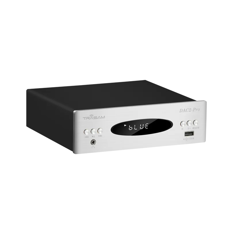 The Latest  Trasam DAC2PRO DSD9018 decoder amp Bluetooth U disk player digital turntable support DSD64