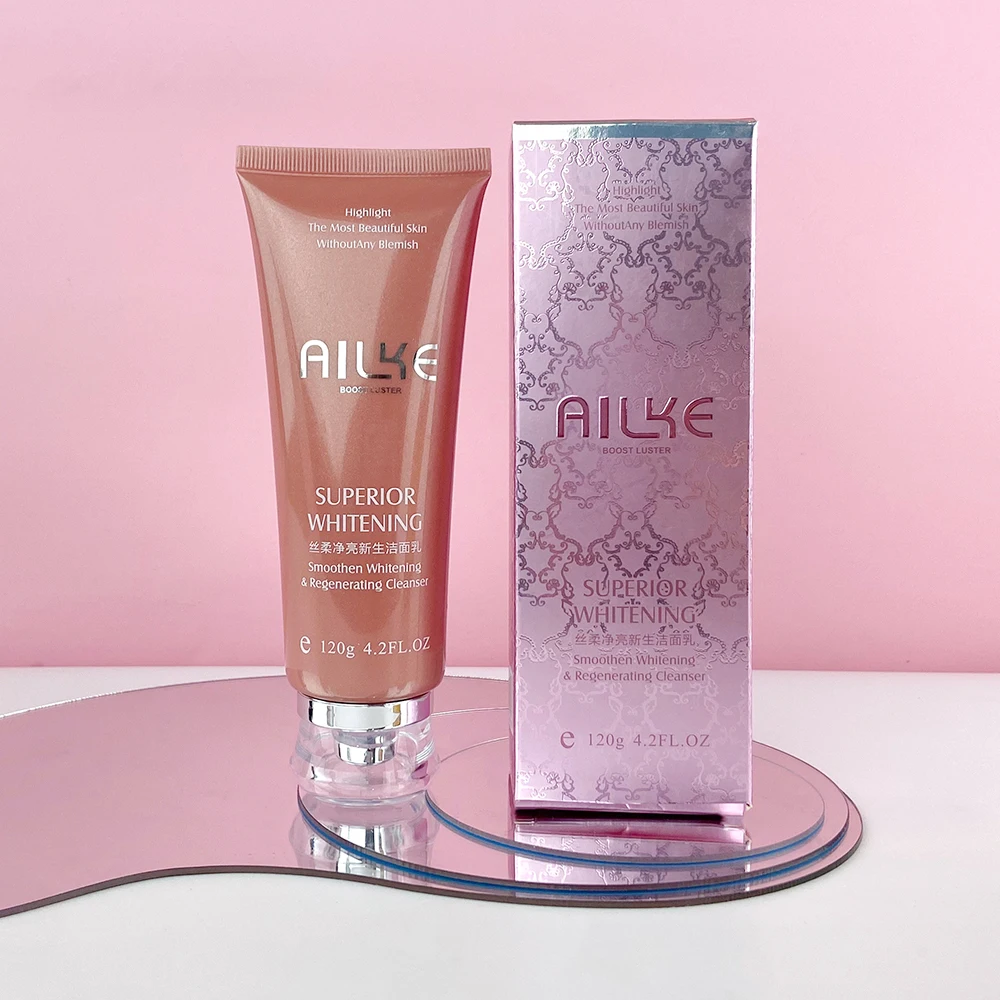 AILKE Rose Facial Cleanser, Women Whitening Moisturizing Cleaning Cleaner, Hydrating, Reduce Dark Spots, For All Skin Types 2