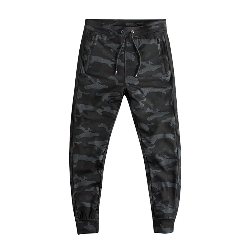 

Japanese Harajuku Army Fatigue Camouflage Pants for Men Elastic Waist Mens Casual Dark Black Camo Joggers Sweatpants Plus Size