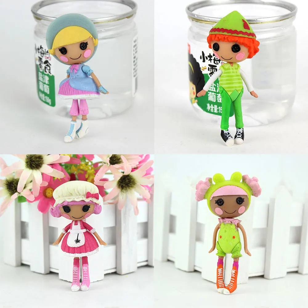 4 шт. в 1 3 дюймовые оригинальные куклы MGA Lalaloopsy Mini Dolls|Игровые наборы c куклой| |