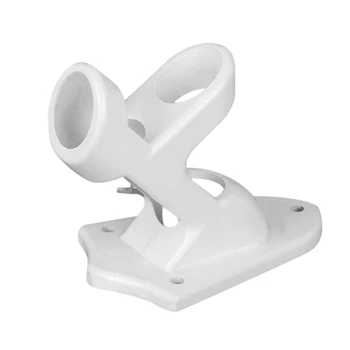 

NEW Flagpole Wall Mount Flag Pole Holder Base Aluminum Alloy Multipurpose Bracket