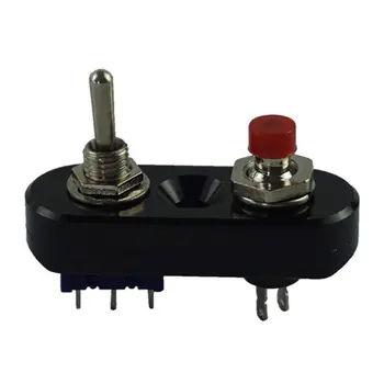 

CNC Motorcycle Handlebar Switch Headlight Horn On/Off Button Control Switch E7CA