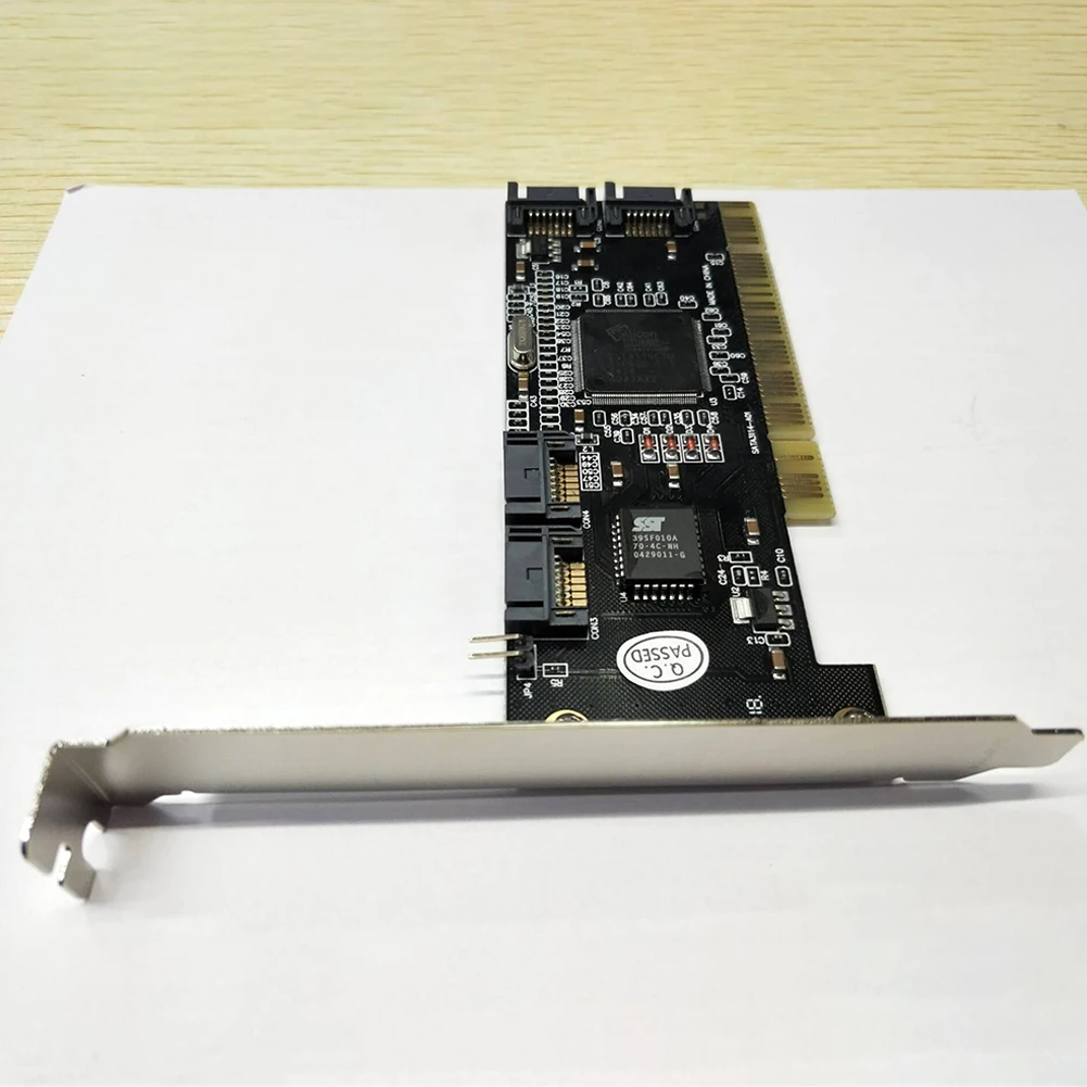 PCI To SATA встроенный регулятор адаптера Профессиональный быстрый конвертер карт добавить на легко применять 4 порта стабильный разъем для настольного ПК